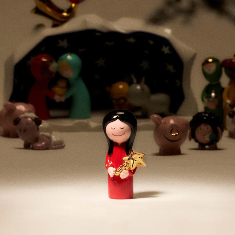 Happy Eternity Baby Nativity Figurine - Figlio Delle Stelle - des. Massimo Giacon & Marcello Jori (made by Alessi)