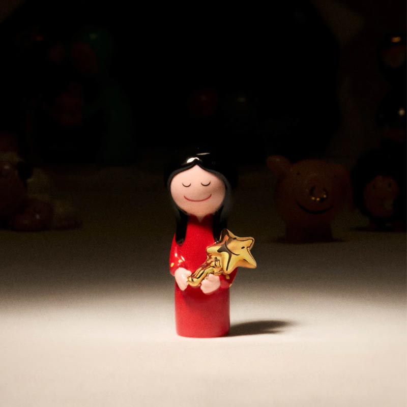 Happy Eternity Baby Nativity Figurine - Figlio Delle Stelle - des. Massimo Giacon & Marcello Jori (made by Alessi)