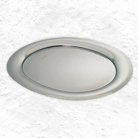 Finlandia oval tray des. Tapio and Sami Wirkkala for Serafino Zani