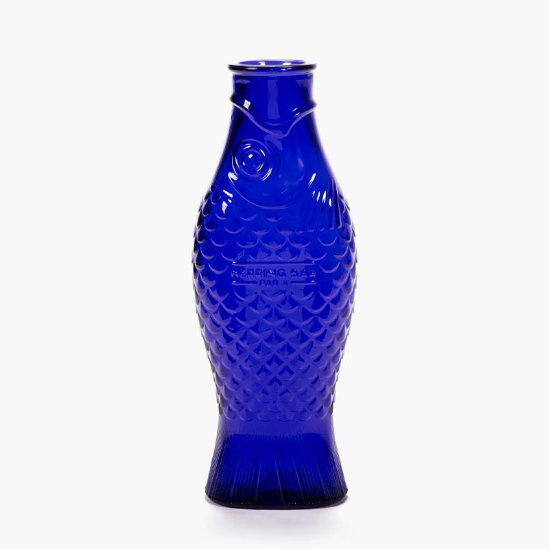 Fish & Fish Carafe - Cobalt Blue - des. Paola Navone for Serax
