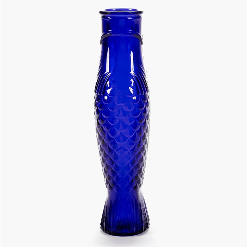 Fish & Fish Carafe - Cobalt Blue - des. Paola Navone for Serax