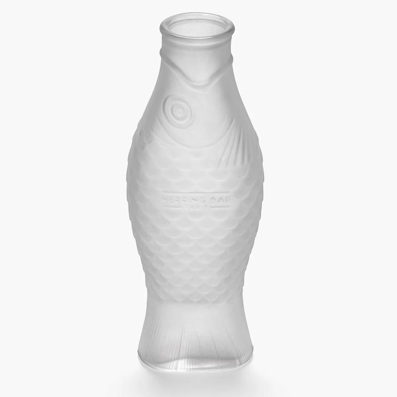 Fish & Fish Carafe - Frosted White - des. Paola Navone for Serax
