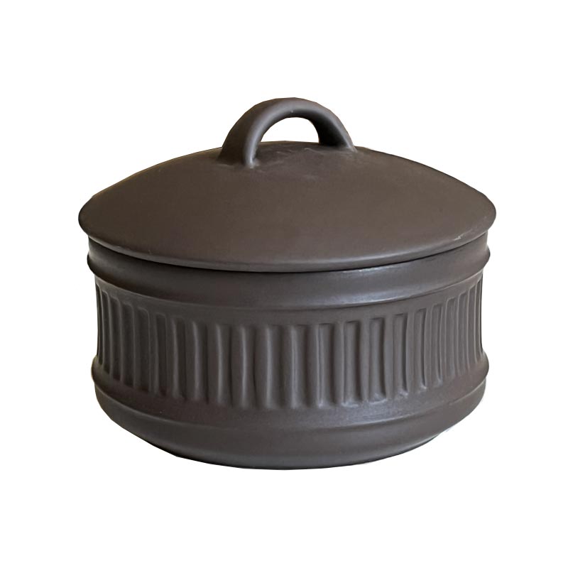 Flamestone Sugar Bowl with Lid, by Dansk