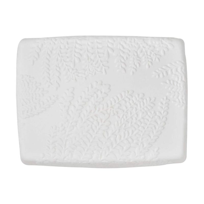 Porcelain 'Fern Leaf' Butter Dish by Räder