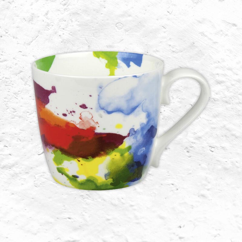 On Colour Flow Bone China Mug by Könitz