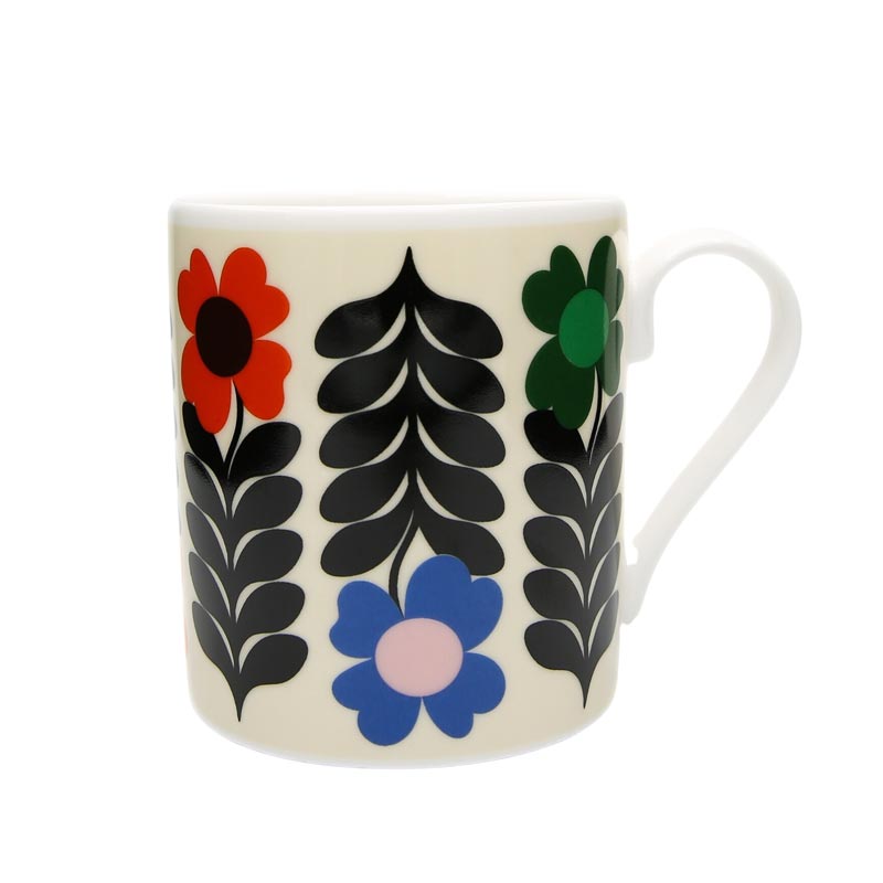 Flower Mug - Latte - des. Frances Collett and Keith Brymer Jones