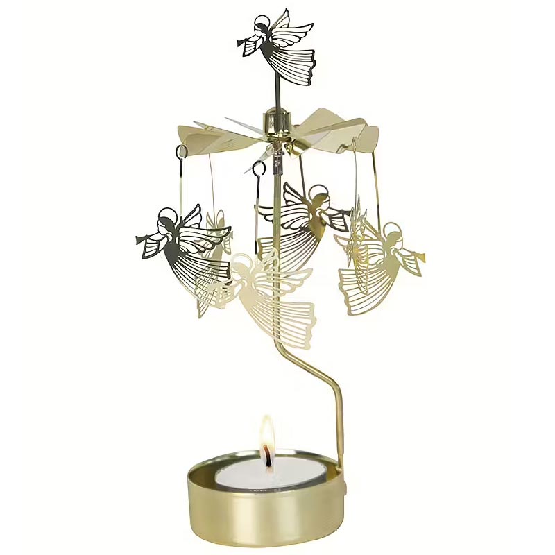 Angel Chime 'Flying Angel' Tealight Holder - Large