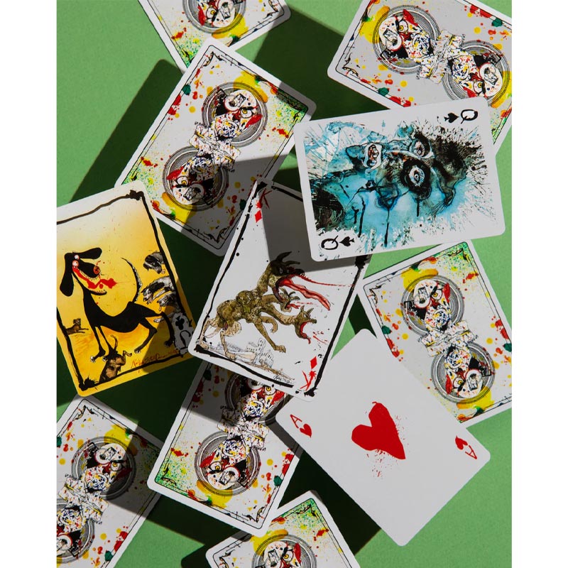 Ralph Steadman Playing Cards Flying Dog Edition 2 by Art of Play