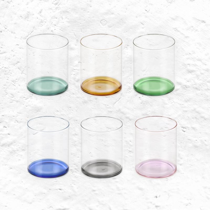 Set of 6 Fondale Tumblers by Ichendorf Milano