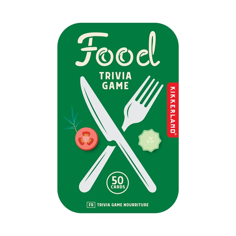 Food Trivia Game - by Kikkerland