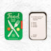 Food Trivia Game by Kikkerland