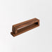 Foodwear 26cm Bronze Casserole Pan with Bronze Glass Lid and Canaletto Walnut Handle - des. Rodolfo Dordoni for KnIndustrie