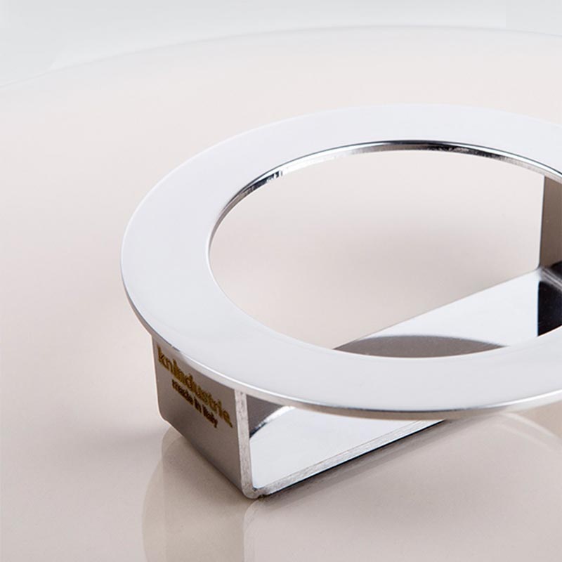 Foodwear Bronze 30cm Low Casserole Pan with Bronze Glass Lid and Canaletto Walnut Handle - des. Rodolfo Dordoni for KnIndustrie