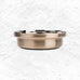 Foodwear Bronze 30cm Low Casserole Pan with Bronze Glass Lid and Canaletto Walnut Handle - des. Rodolfo Dordoni for KnIndustrie