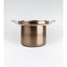 Foodwear Bronze 26cm Stockpot with Bronze Glass Lid - des. Rodolfo Dordoni for KnIndustrie