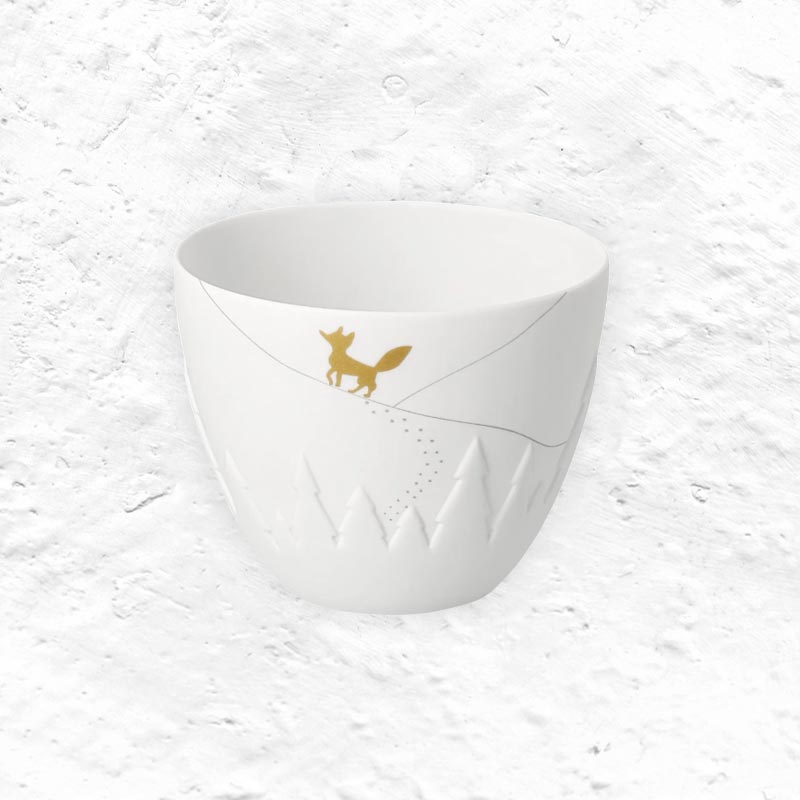 Poetry Tea light holder - Fox - small, by Räder