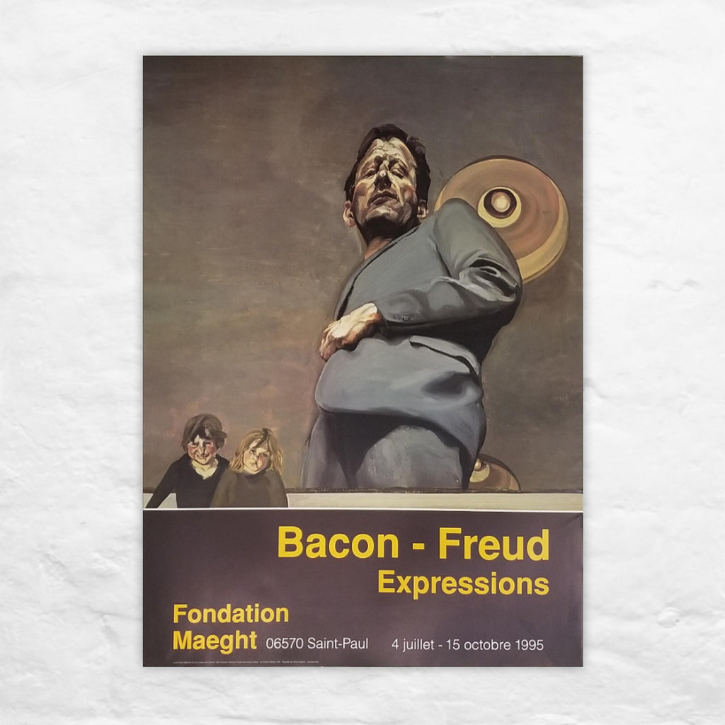 Reflection with Two Children Poster by Lucian Freud