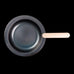Juu Frying Pan with Detachable Beechwood handle - 24cm - by Fujita Kinzoku