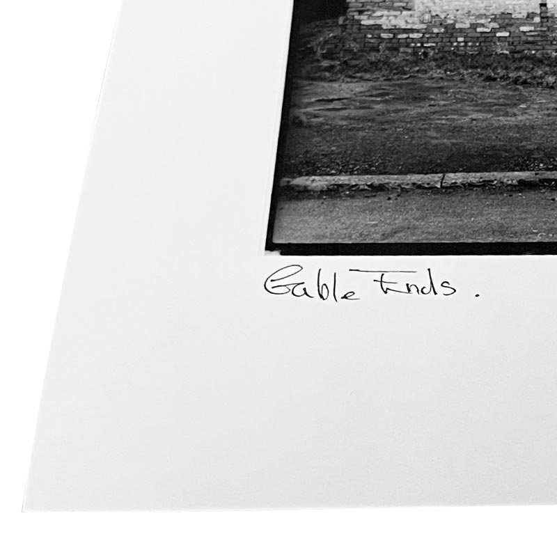 Gable Ends Giclée Print by Ian Beesley - signed, numbered edition of 100