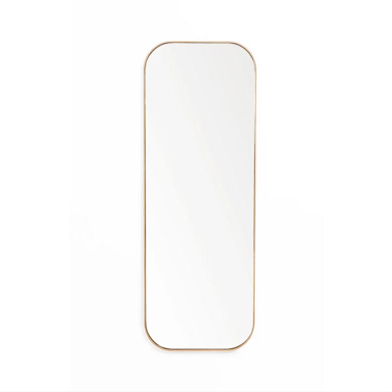 'Gaze' Wall Mirror - Oak - des. Lincoln Rivers, made by Wireworks