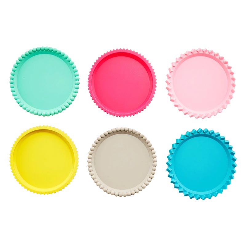 Geo Stacking Coasters by MoMA - Pastel Colours