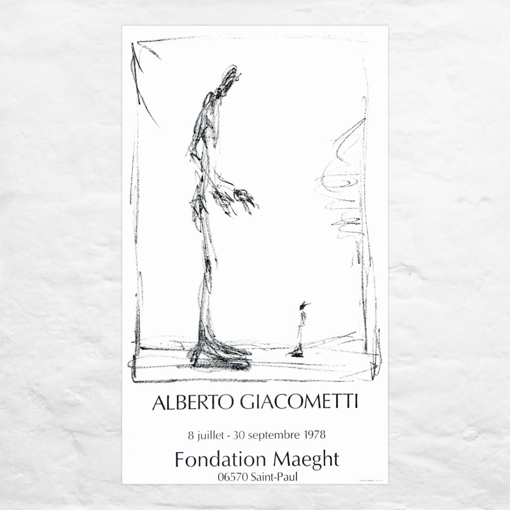Drawing 1 / Dessin 1 poster by Alberto Giacometti