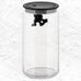 Gianni Storage Jar Large (06) - Black - des. Matti di Rosa for Alessi
