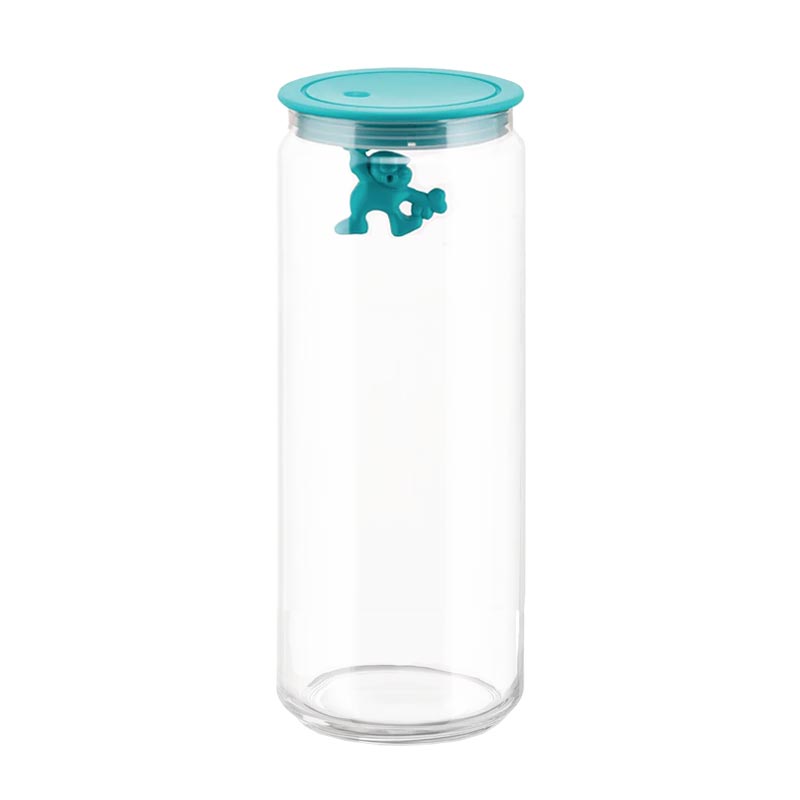 Gianni Storage Jar Extra Large (08) - Light Blue - des. Matti di Rosa for Alessi