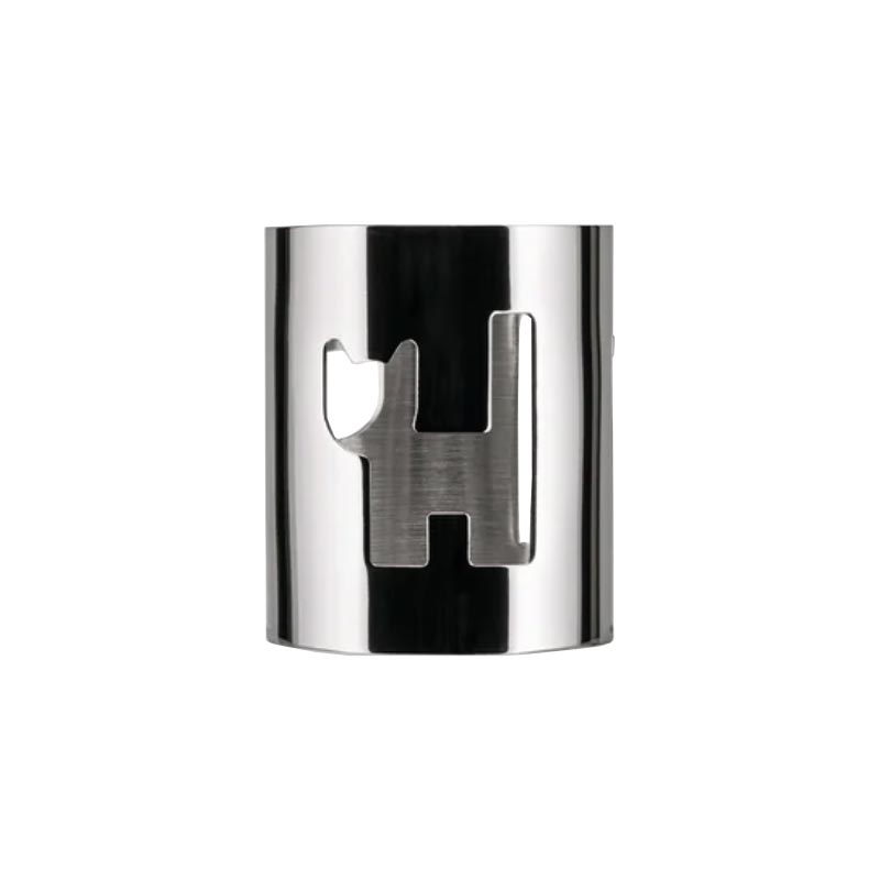 Girotondo Cat Napkin Ring - des. Giovannoni & Venturini for Alessi