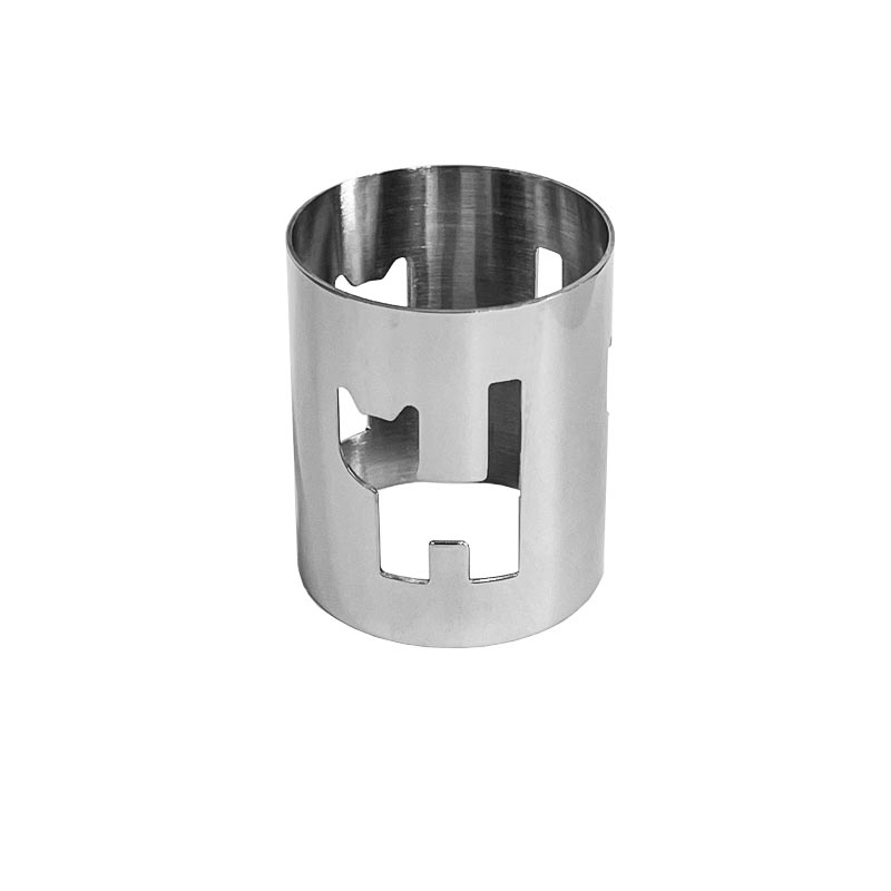 Girotondo Cat Napkin Ring - des. Giovannoni & Venturini for Alessi