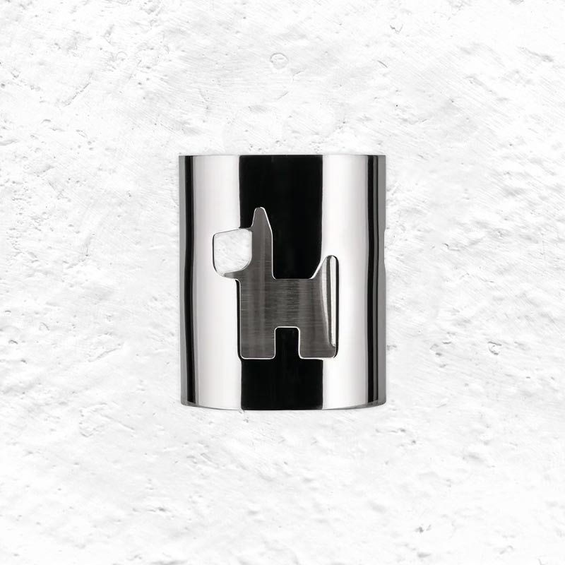 Girotondo Dog Napkin Ring, des. Giovannoni & Venturini