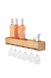 Cookhouse glass holder shelf des. Lincoln Rivers for Wireworks