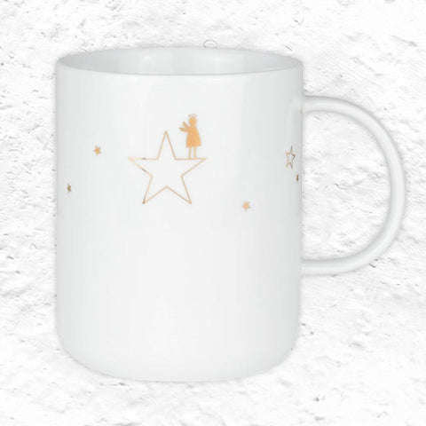 Golden angel mug by Räder