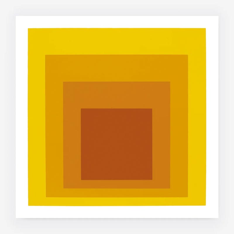 Golden Gate poster by Josef Albers