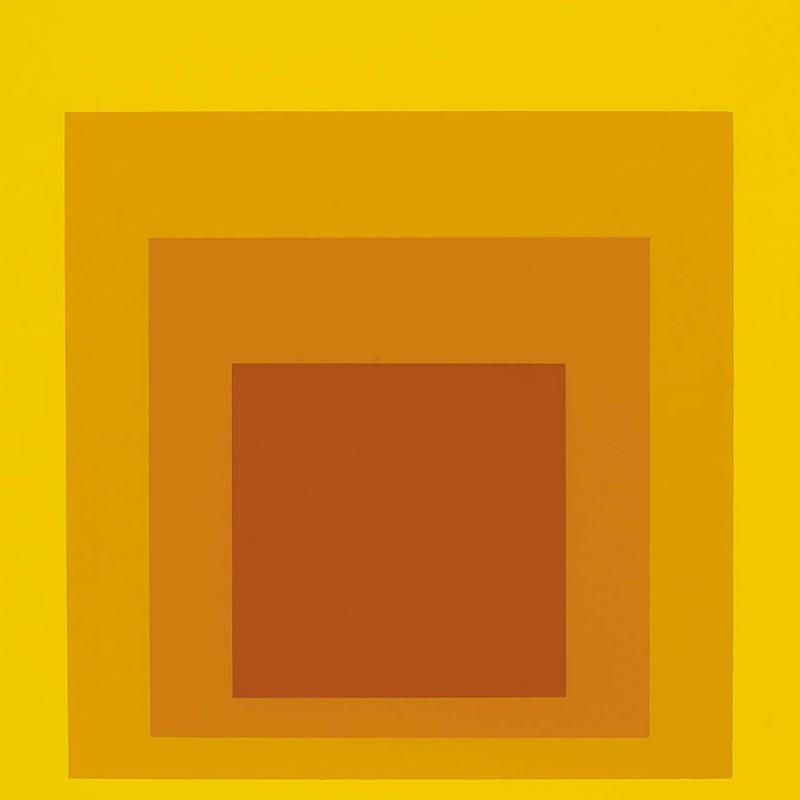 Golden Gate poster by Josef Albers