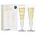 Goldnacht Champagne 'Duett' Glass Set H23 - des. Nathalie Jean and Rurik Mahlberg for Ritzenhoff