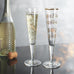 Goldnacht Champagne 'Duett' Glass Set H23 - des. Nathalie Jean and Rurik Mahlberg for Ritzenhoff