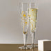 Goldnacht Champagne Glass 'Duett' Set F24 - des. Ana Vasconcelos for Ritzenhoff