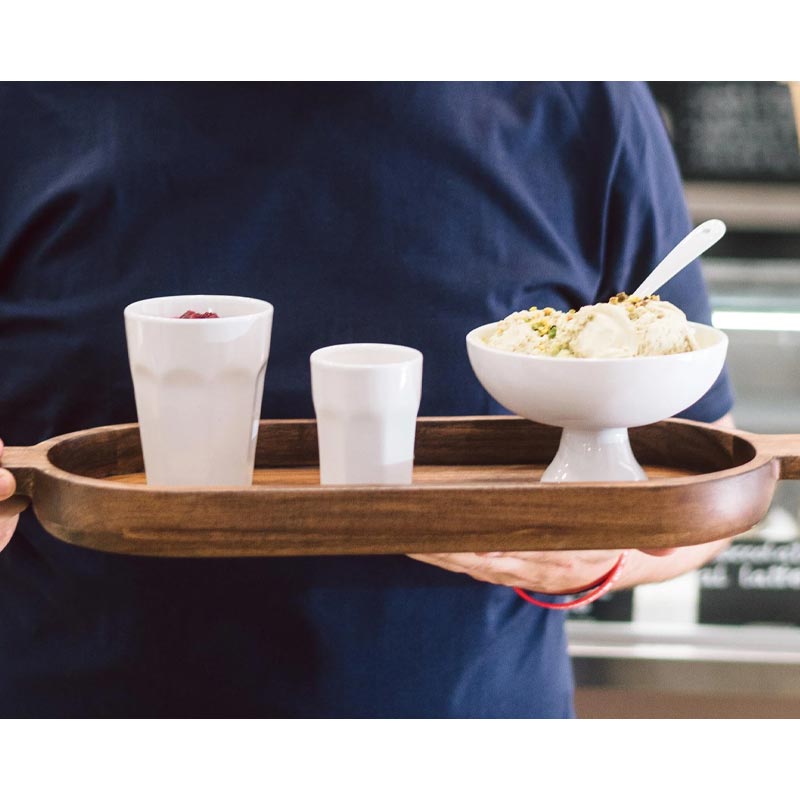 Grande Bowl on Foot - White - D. 14cm - by ASA