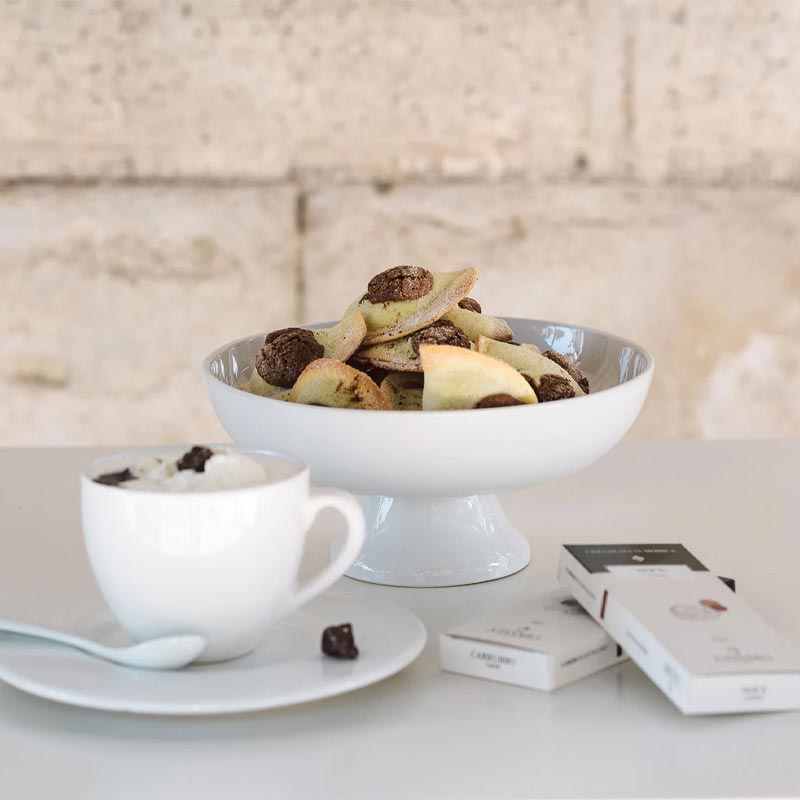 Grande Bowl on Foot - White - D. 21cm - by ASA