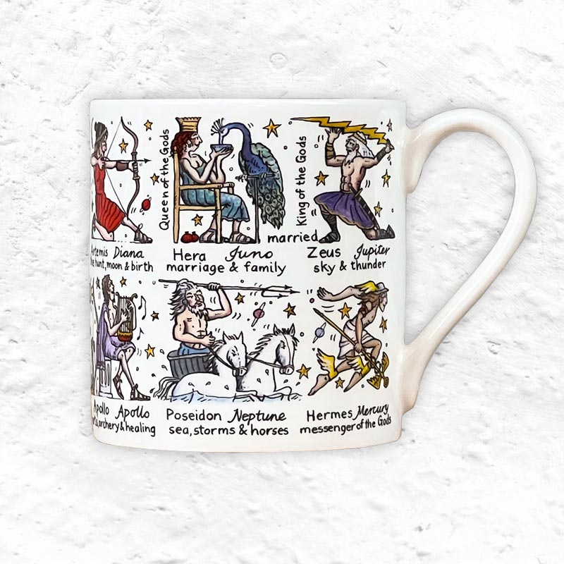 Greek Gods & Goddesses mug