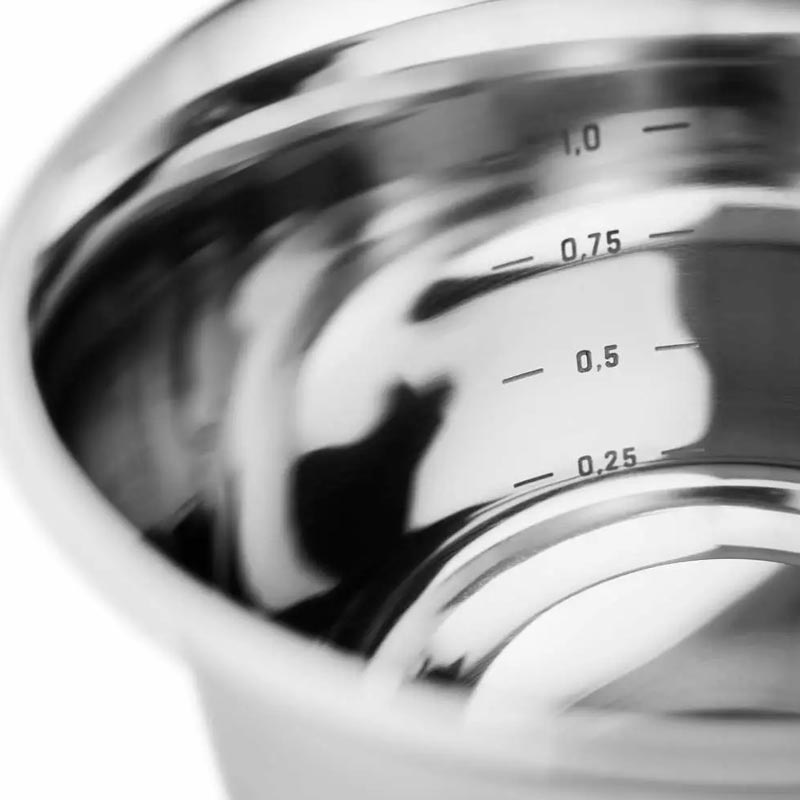 Green Tools 1.5 litre Recycled Stainless Steel Mixing Bowl by Eva Solo