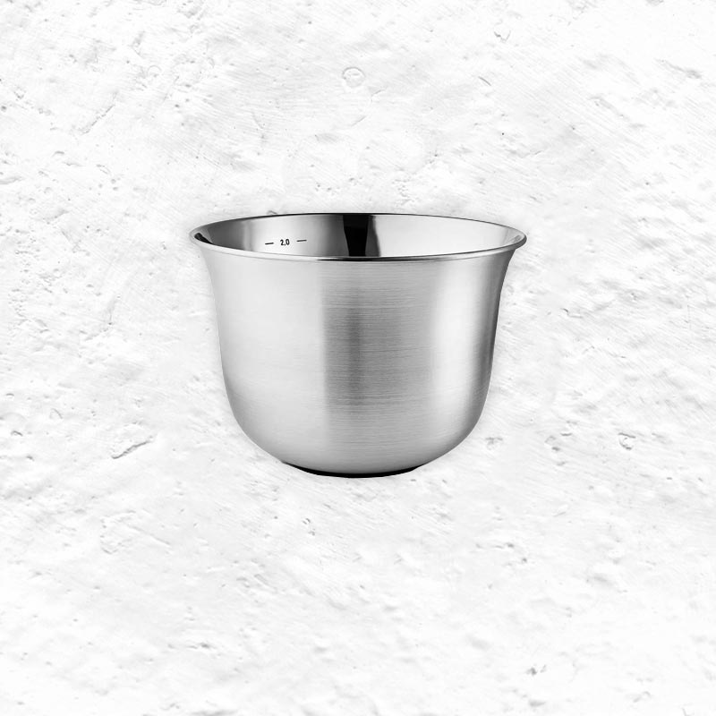 Green Tools 2.3 litre Recycled Stainless Steel mixing bowl by Eva Solo