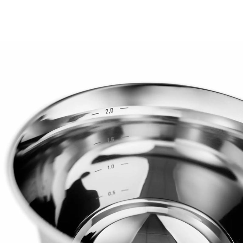 Green Tools 2.3 litre Recycled Stainless Steel mixing bowl by Eva Solo