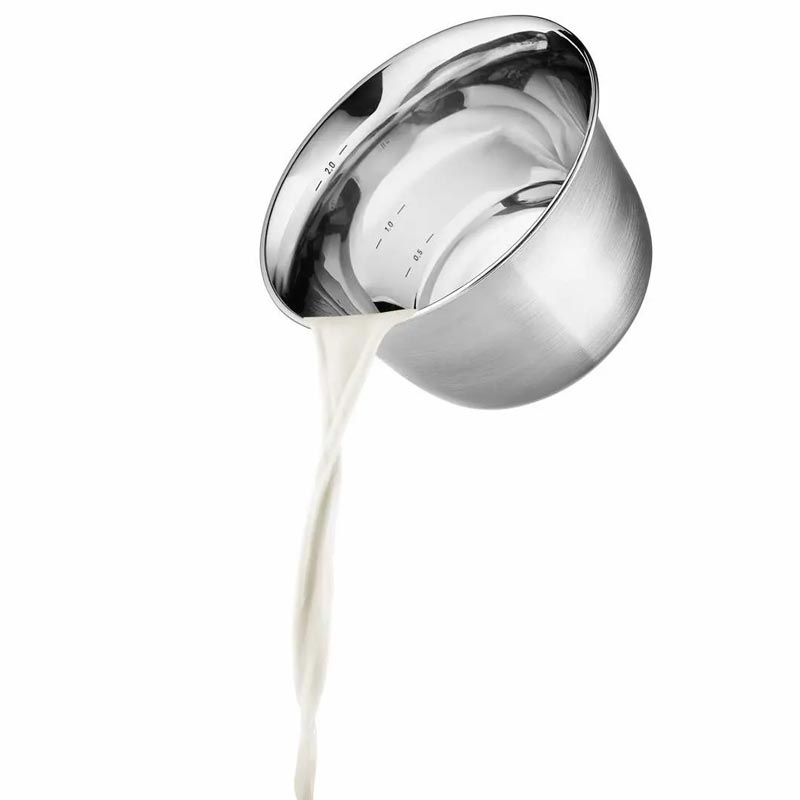 Green Tools 2.3 litre Recycled Stainless Steel mixing bowl by Eva Solo