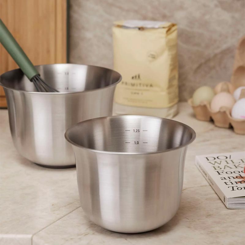 Green Tools 3.3 litre Recycled Stainless Steel Mixing Bowl by Eva Solo