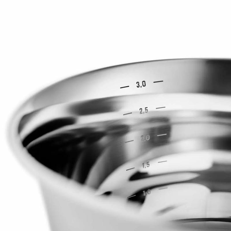 Green Tools 3.3 litre Recycled Stainless Steel Mixing Bowl by Eva Solo