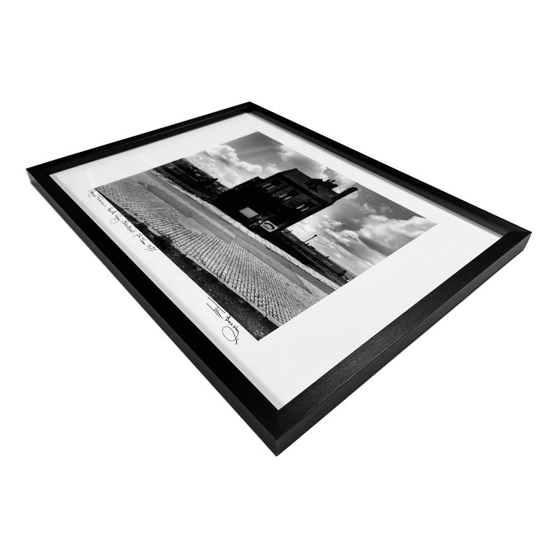 Gray's Fisheries, North Wing, Bradford, 7th June 1977 by Ian Beesley - signed framed print