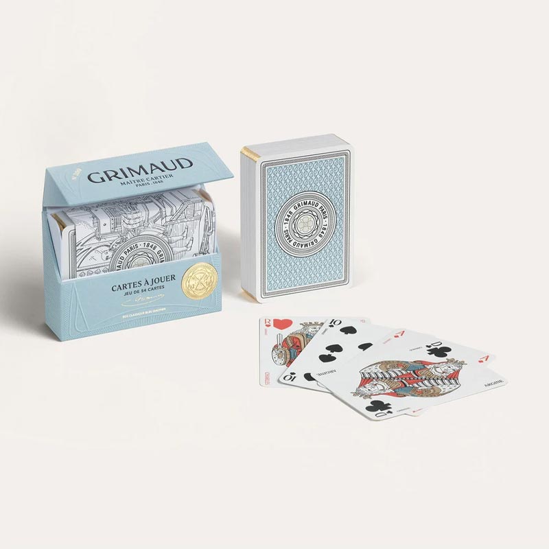 Grimaud N°200 : Cartes à Jouer (Dolphin Blue)