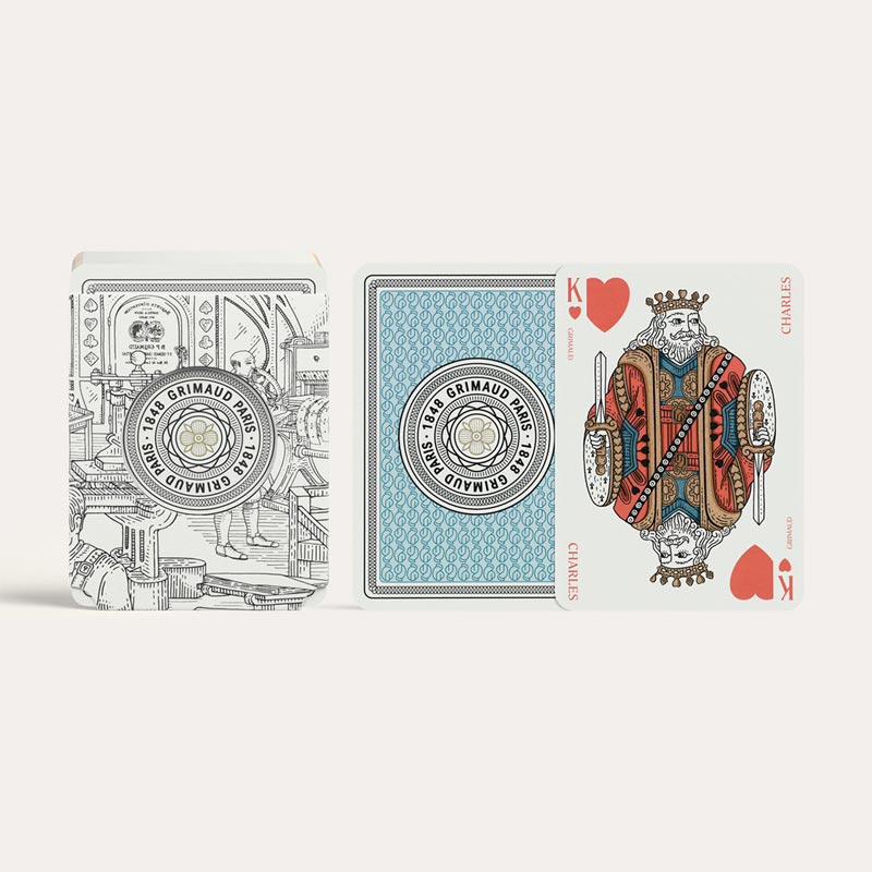 Grimaud N°200 : Cartes à Jouer (Dolphin Blue)